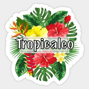 Latino Summer Vibes Sticker